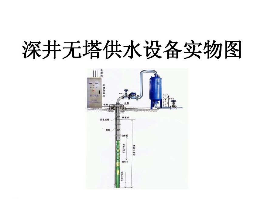 任丘市井泵无塔式供水设备